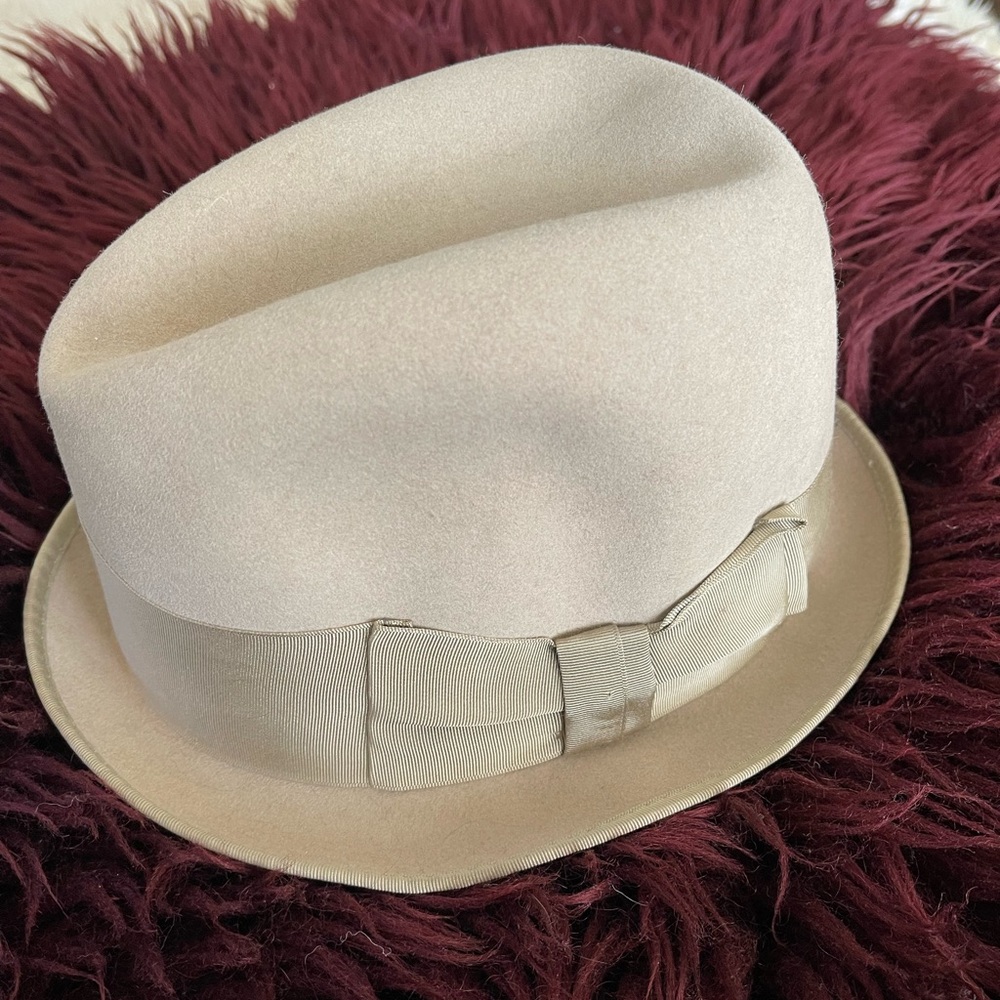 Vintage beaver fedora size 6 5/8
